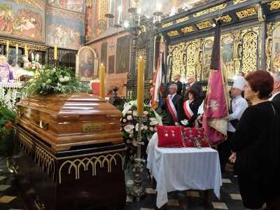 Pogrzeb Mieczysława Banasia