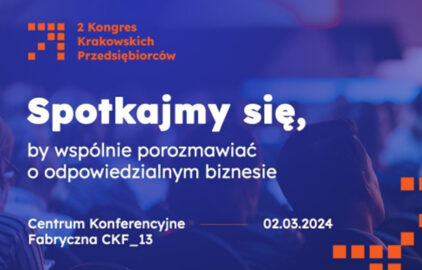 2 Kongres Krakowskich Przedsiębiorców już w najbliższą sobotę!