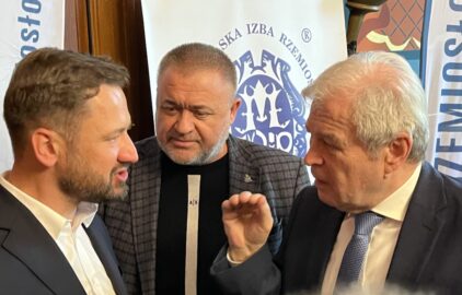 Spotkanie z kandydatem na prezydenta miasta Krakowa, posłem na Sejm RP Aleksandrem Miszalskim