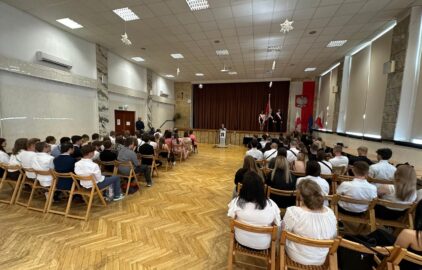 Zakończenie roku szkolnego w naszej szkole