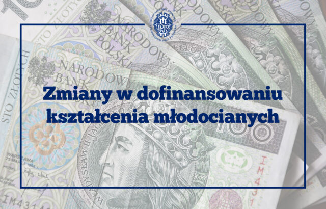 Zmiany w wypłacie dofinansowania kosztów kształcenia młodocianych pracowników