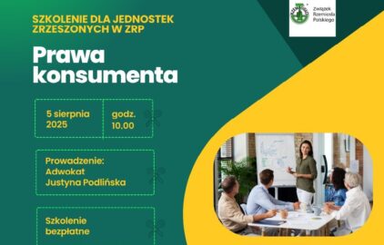 Bezpłatne szkolenie online: „Prawa konsumenta”